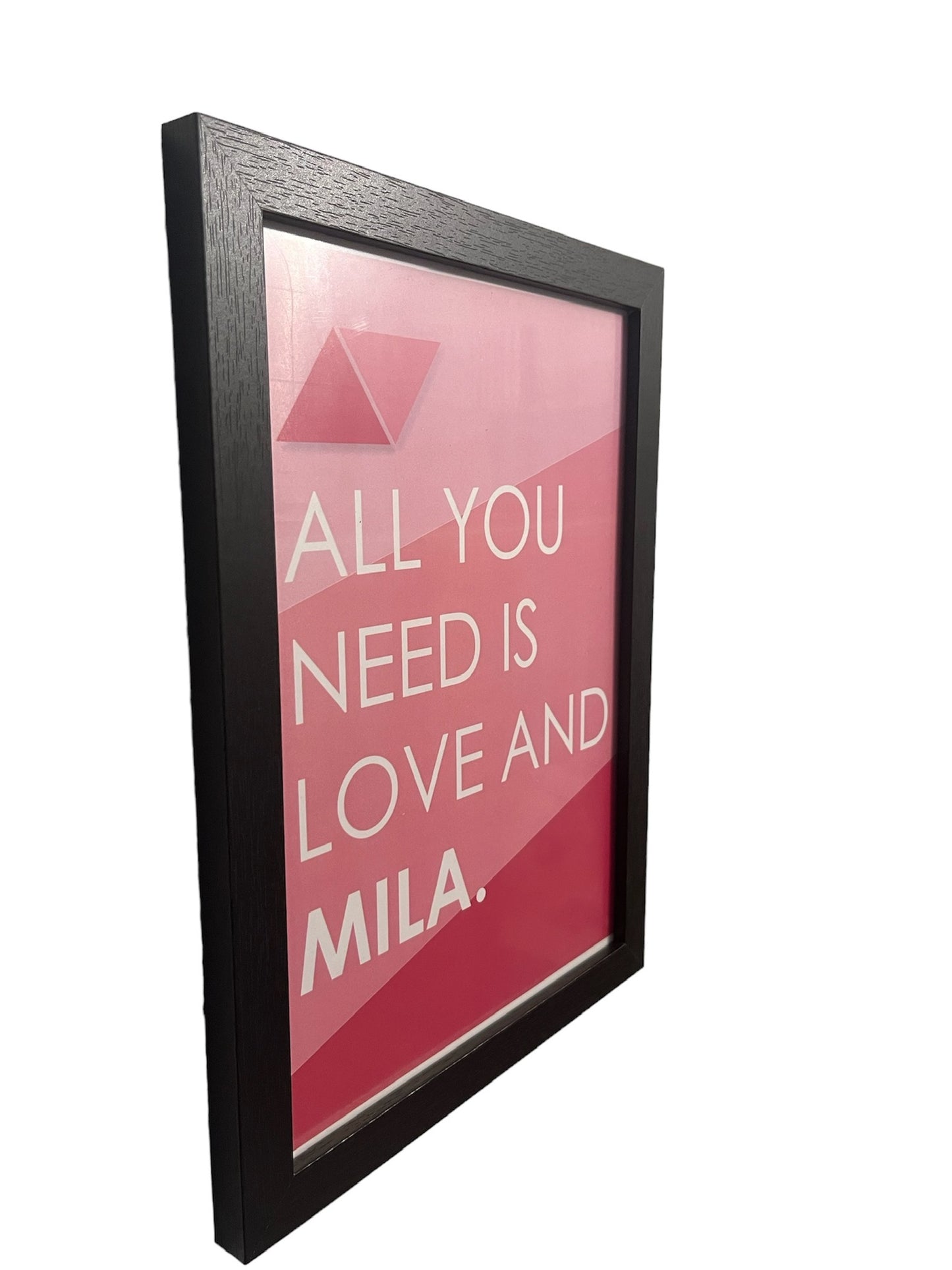 Wandbild "Pink Lemonade" personalisiert