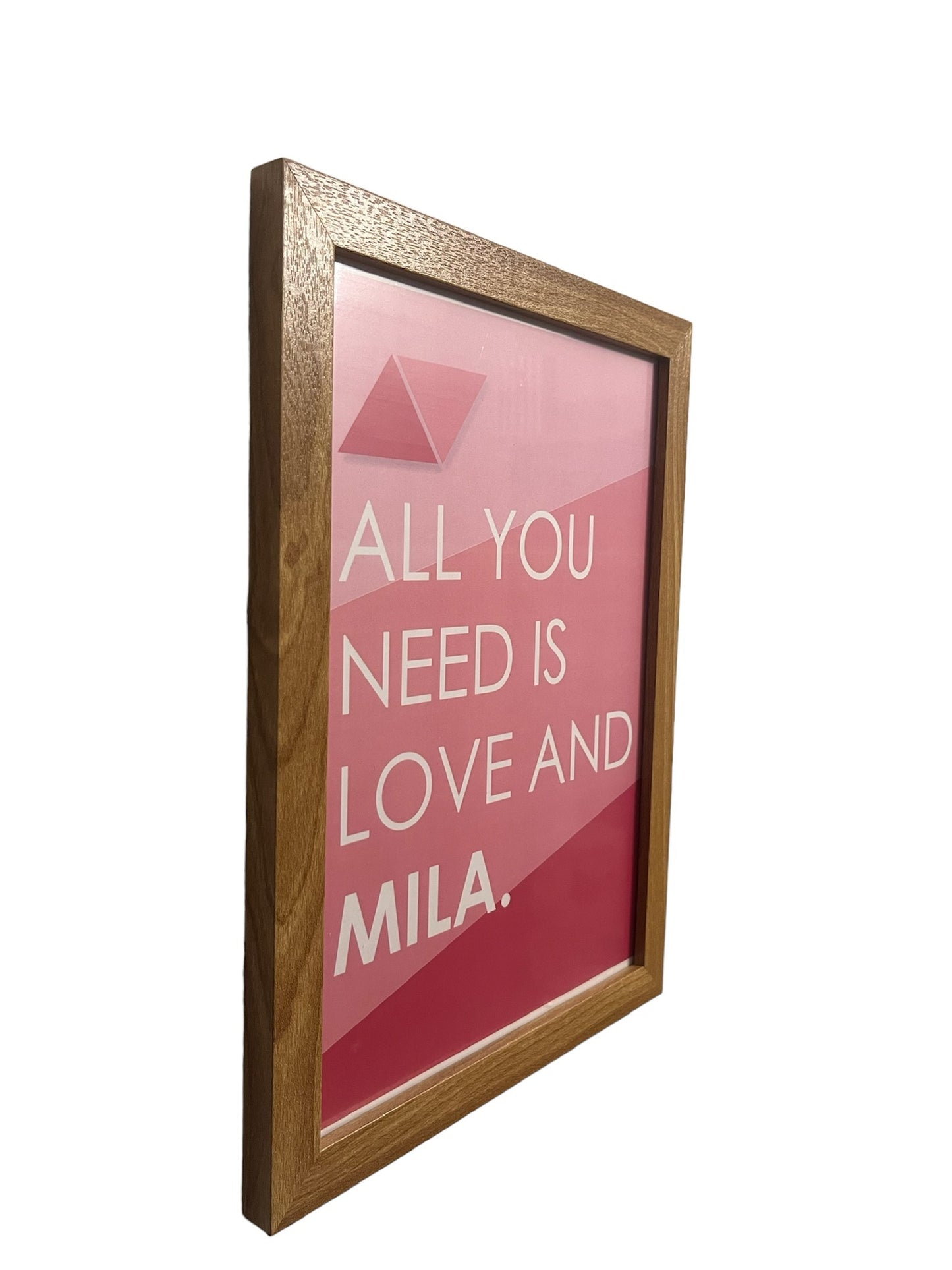 Wandbild "Pink Lemonade" personalisiert